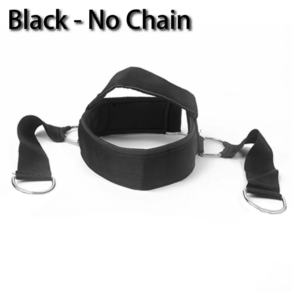 Head Neck Training Head Harness Body Strengh Exercise Strap Adjustable Neck Power Training Gym Fitness Weight Bearing cap