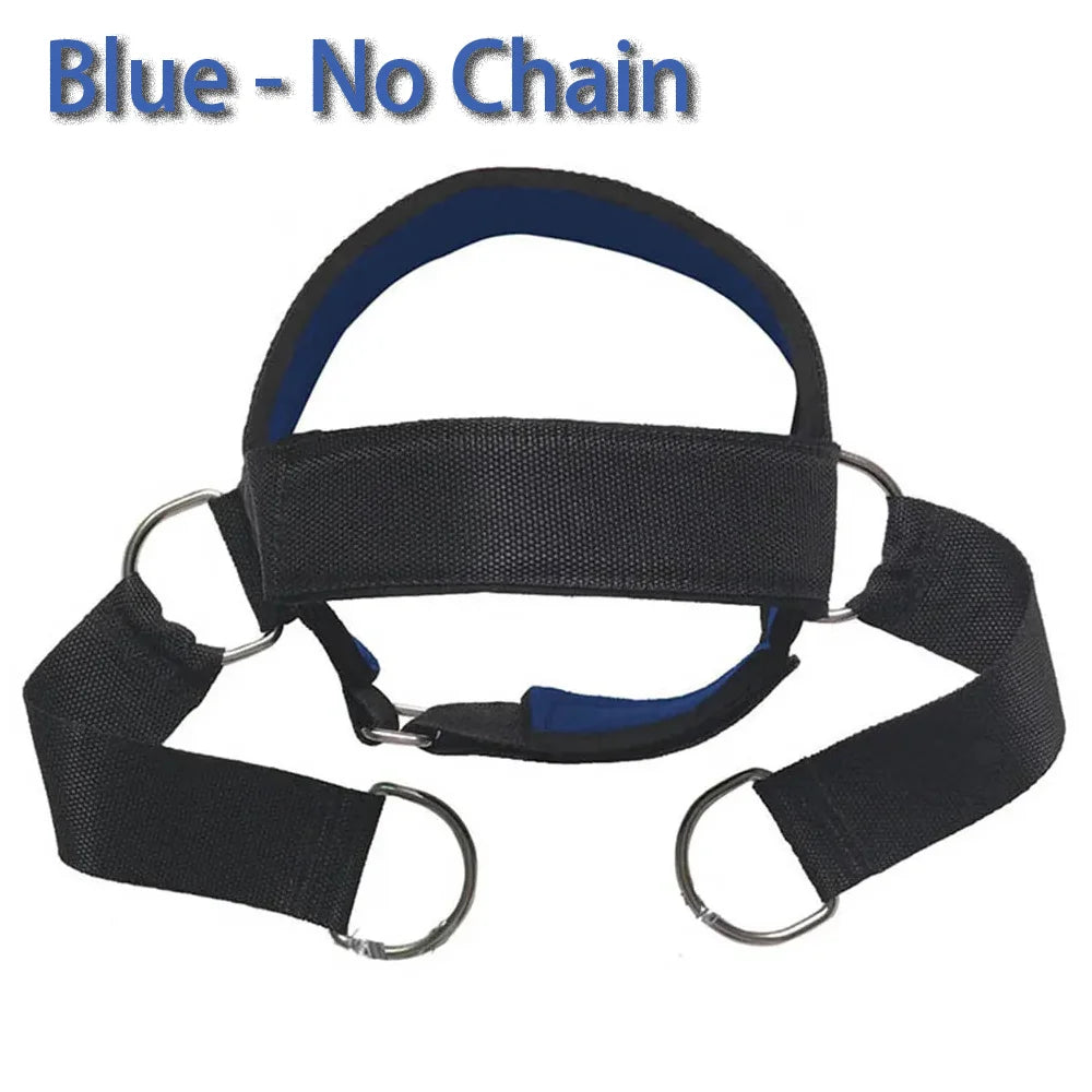 Head Neck Training Head Harness Body Strengh Exercise Strap Adjustable Neck Power Training Gym Fitness Weight Bearing cap