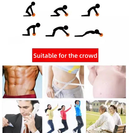Unisex Sports Fitness Abs Roller Abdominal Exercise Slimming Belly Ideal for All Genders' Abdominal Fitness fitness accessories
