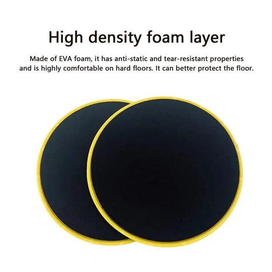 Fitness Core Sliders Exercise Gliding Discs Slider Full-Body Workout Accessories Abdominal Training Yoga Sports Equipment 2PCS