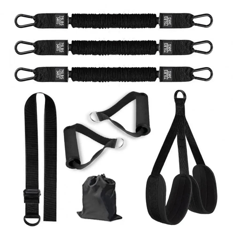Pull-up Assist Band Heavy Duty Pull-up Assistance Band Set with Adjustable Foot for Home Gym Workout 150/225/300lbs for Bar