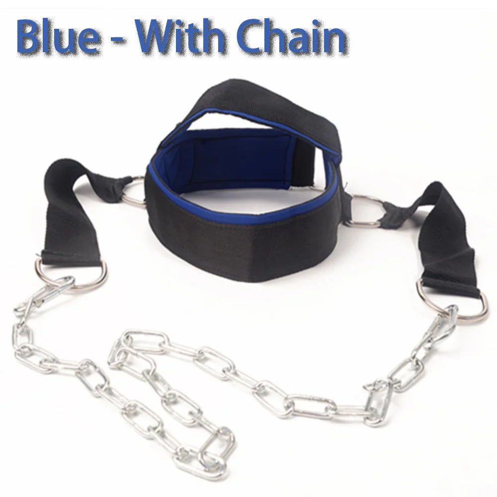 Head Neck Training Head Harness Body Strengh Exercise Strap Adjustable Neck Power Training Gym Fitness Weight Bearing cap