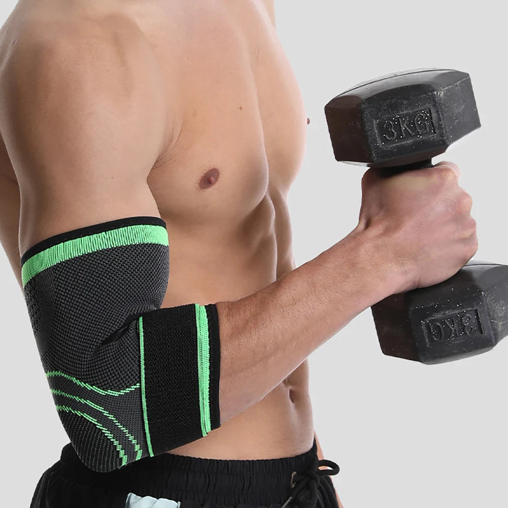 Elbow Compression Sleeve，Relief Joint Wrist Pain Braces ,Epicondylitis and Sports Recovery Sports Adjustable Elbow Braces