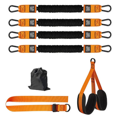 Pull-up Assist Band Heavy Duty Pull-up Assistance Band Set with Adjustable Foot for Home Gym Workout 150/225/300lbs for Bar