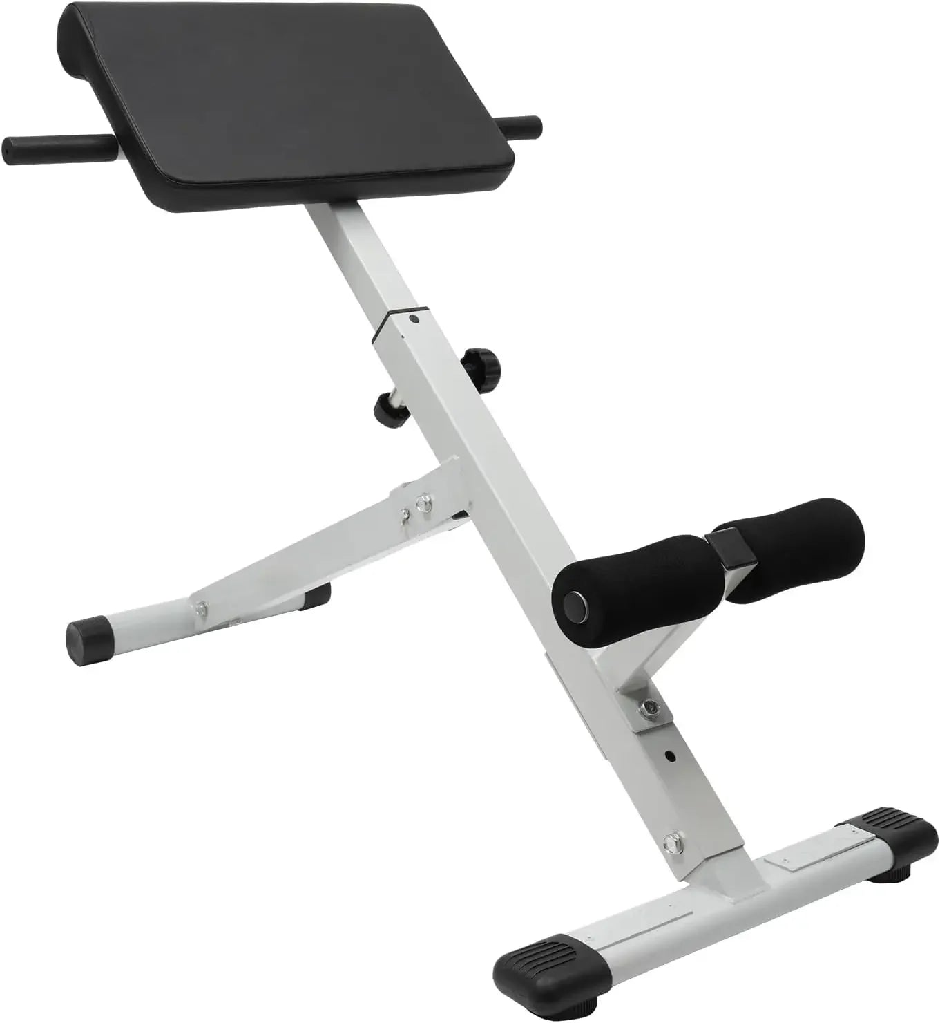 Roman Chair Hyper extension Bench, Adjustable Length Back Extension Bench Machine for Home Gym Fitness, Multi-Functional Bench