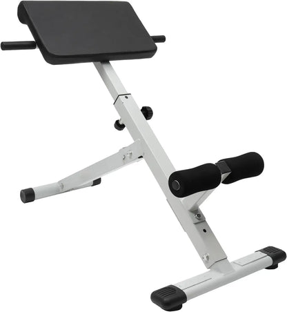 Roman Chair Hyper extension Bench, Adjustable Length Back Extension Bench Machine for Home Gym Fitness, Multi-Functional Bench