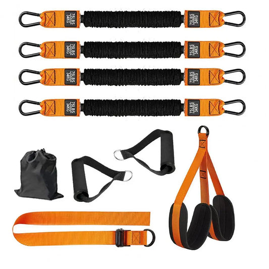 Pull-up Assist Band Heavy Duty Pull-up Assistance Band Set with Adjustable Foot for Home Gym Workout 150/225/300lbs for Bar