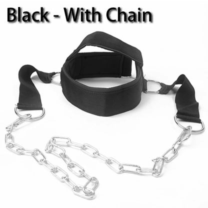 Head Neck Training Head Harness Body Strengh Exercise Strap Adjustable Neck Power Training Gym Fitness Weight Bearing cap