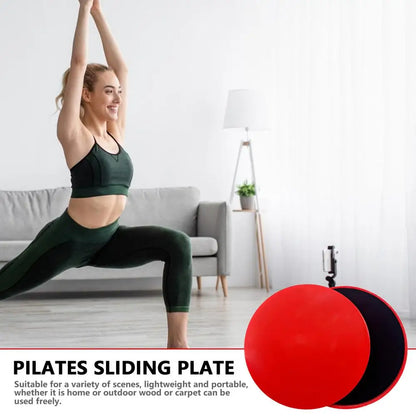 Fitness Core Sliders Exercise Gliding Discs Slider Full-Body Workout Accessories Abdominal Training Yoga Sports Equipment 2PCS