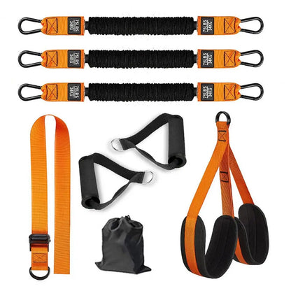 Pull-up Assist Band Heavy Duty Pull-up Assistance Band Set with Adjustable Foot for Home Gym Workout 150/225/300lbs for Bar