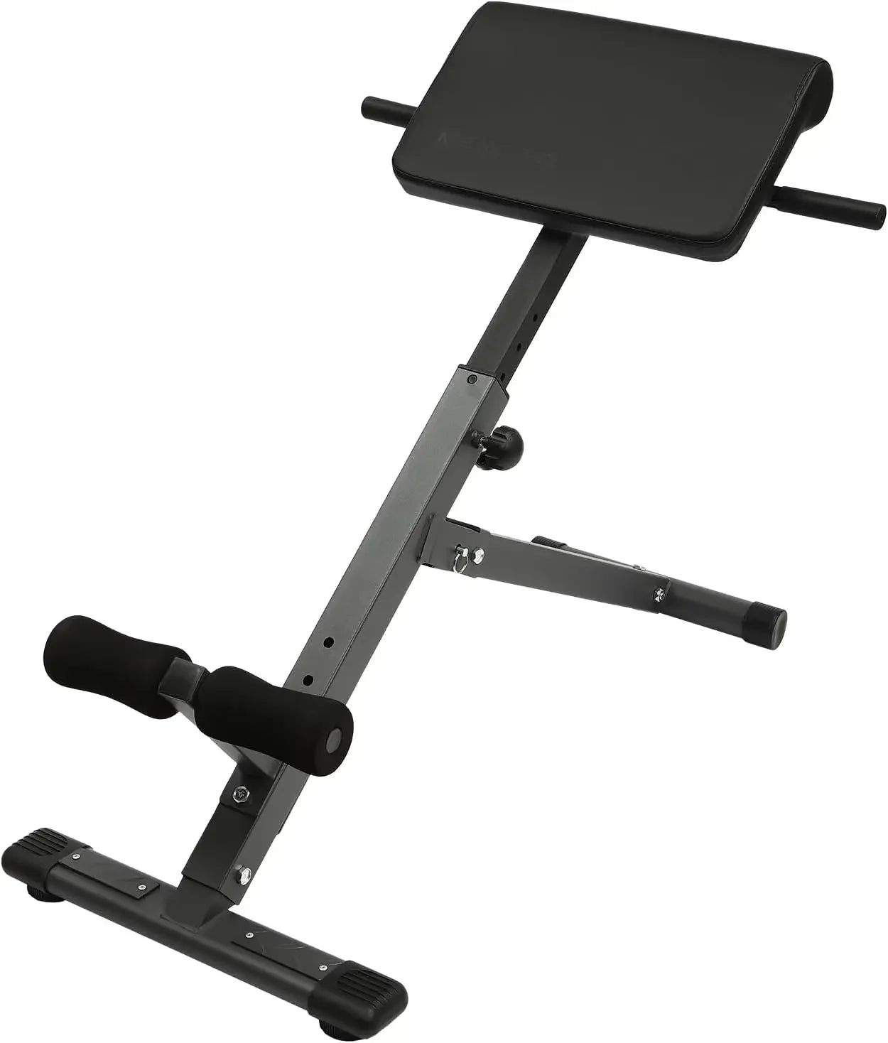 Roman Chair Hyper extension Bench, Adjustable Length Back Extension Bench Machine for Home Gym Fitness, Multi-Functional Bench