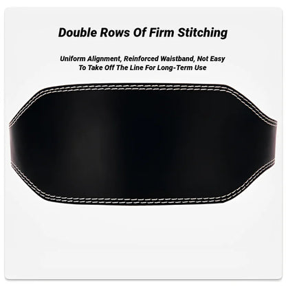 Professional Waist Support Sports Safety Belt Protection Fitness Deep Squat Weightlifting Training Cowhide Weightlift Deadlift