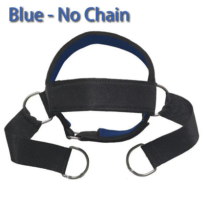 Head Neck Training Head Harness Body Strengh Exercise Strap Adjustable Neck Power Training Gym Fitness Weight Bearing cap