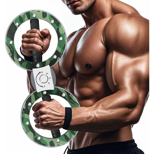 Burn Machine Arm Exercise Equipment with 12LB Adjustable ResistanceForearm Strength Trainer for MenandWomen with 360 Degree Rot