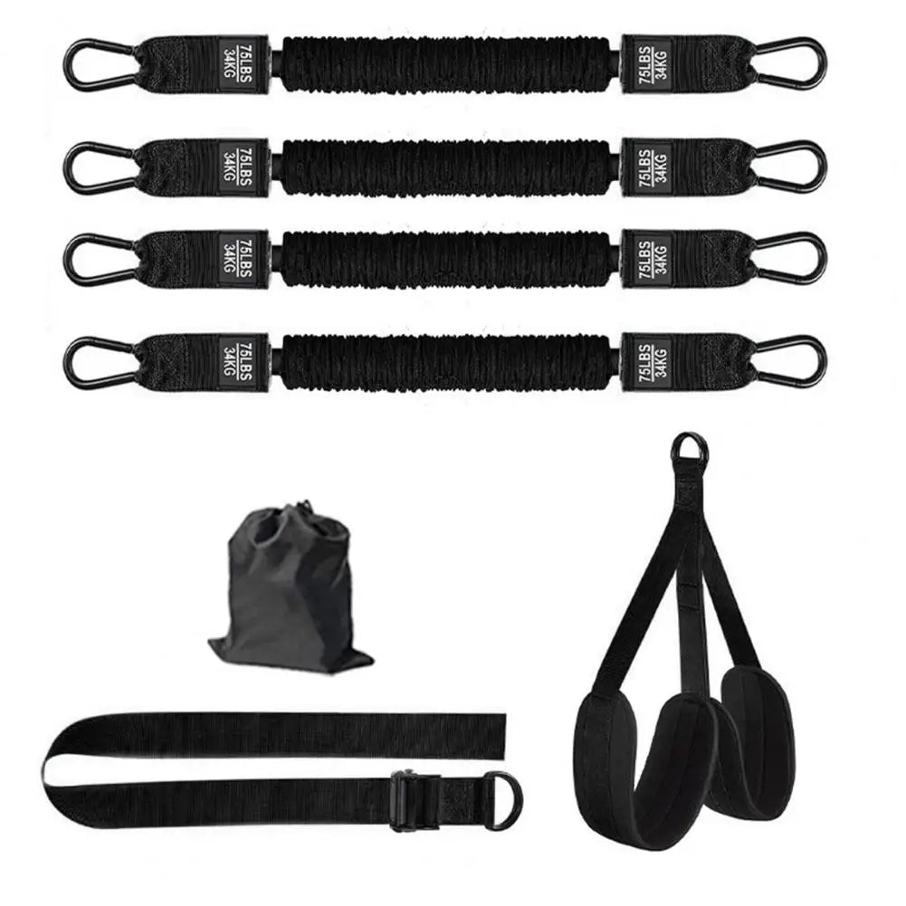Pull-up Assist Band Heavy Duty Pull-up Assistance Band Set with Adjustable Foot for Home Gym Workout 150/225/300lbs for Bar
