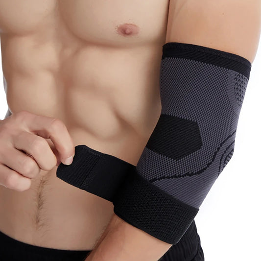 Elbow Compression Sleeve，Relief Joint Wrist Pain Braces ,Epicondylitis and Sports Recovery Sports Adjustable Elbow Braces
