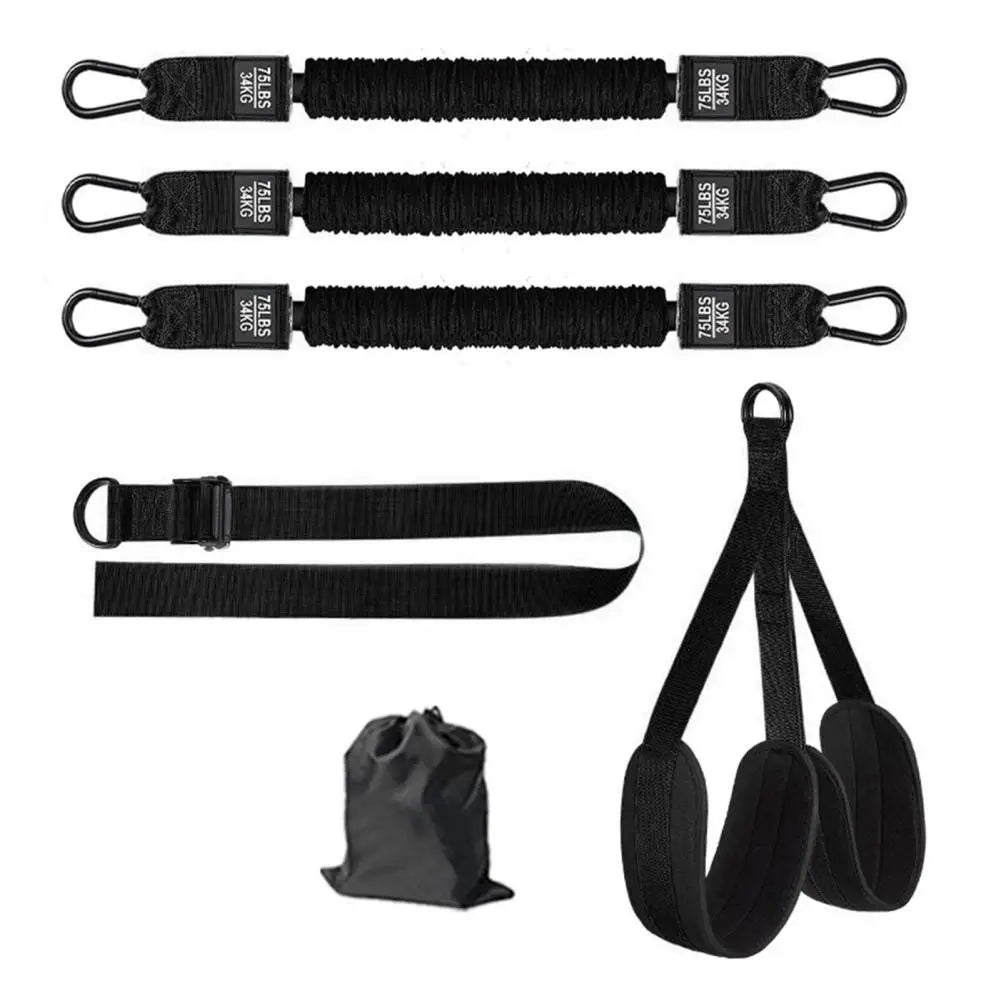 Pull-up Assist Band Heavy Duty Pull-up Assistance Band Set with Adjustable Foot for Home Gym Workout 150/225/300lbs for Bar