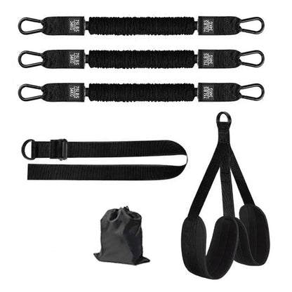 Pull-up Assist Band Heavy Duty Pull-up Assistance Band Set with Adjustable Foot for Home Gym Workout 150/225/300lbs for Bar