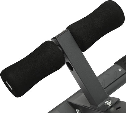 Roman Chair Hyper extension Bench, Adjustable Length Back Extension Bench Machine for Home Gym Fitness, Multi-Functional Bench